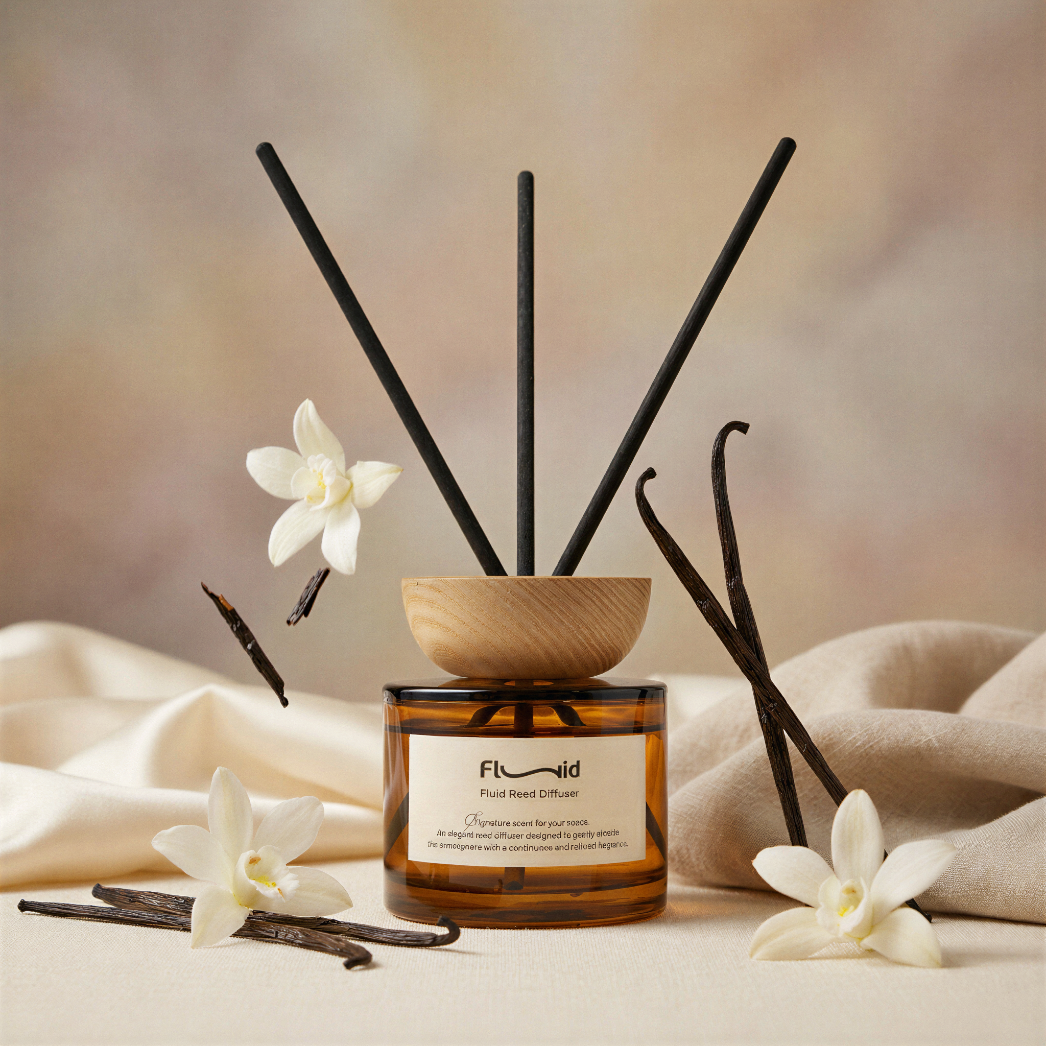 Vanilla Cloud Reed Diffuser – 125 ml