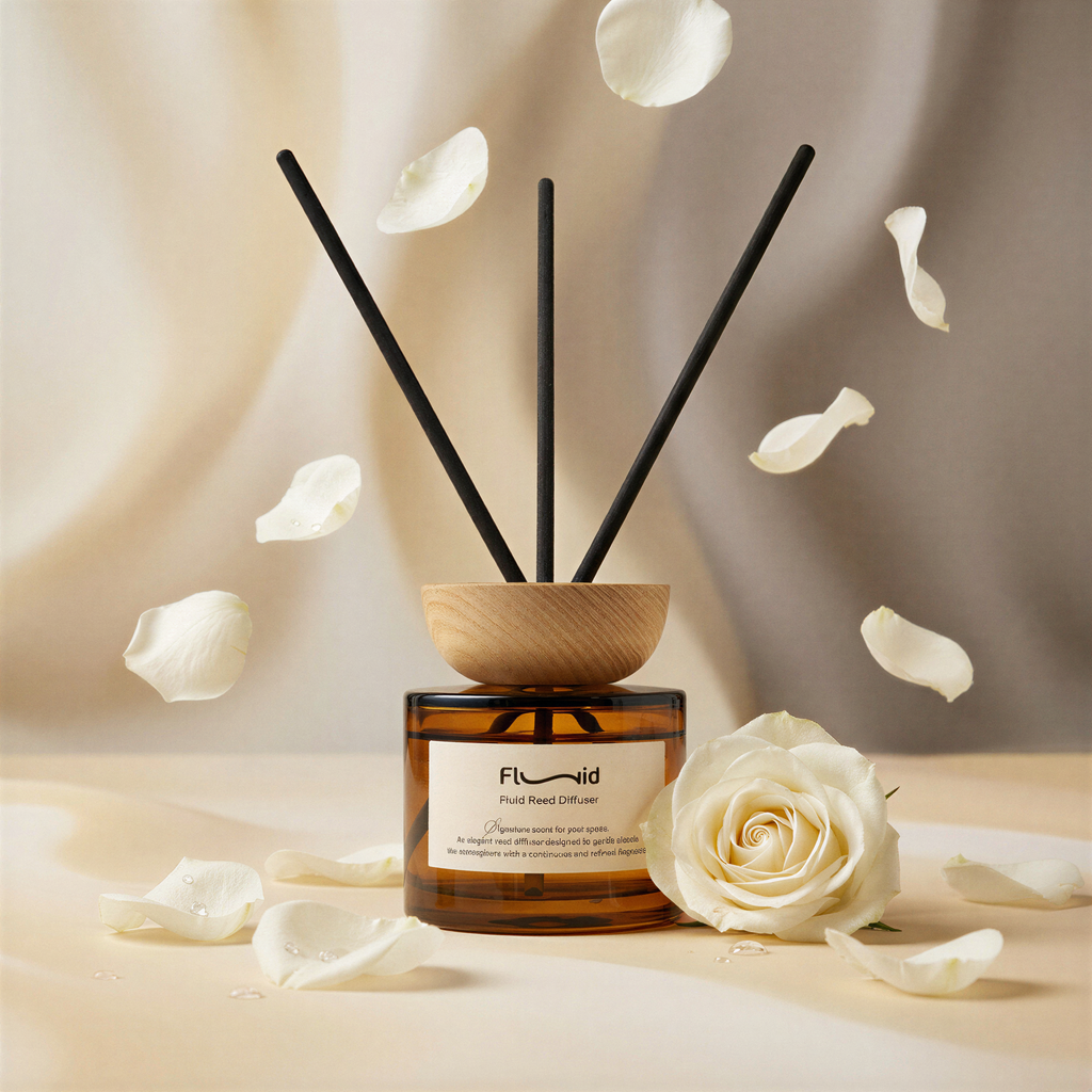 Fluid White Rose Reed Diffuser – 125 ml