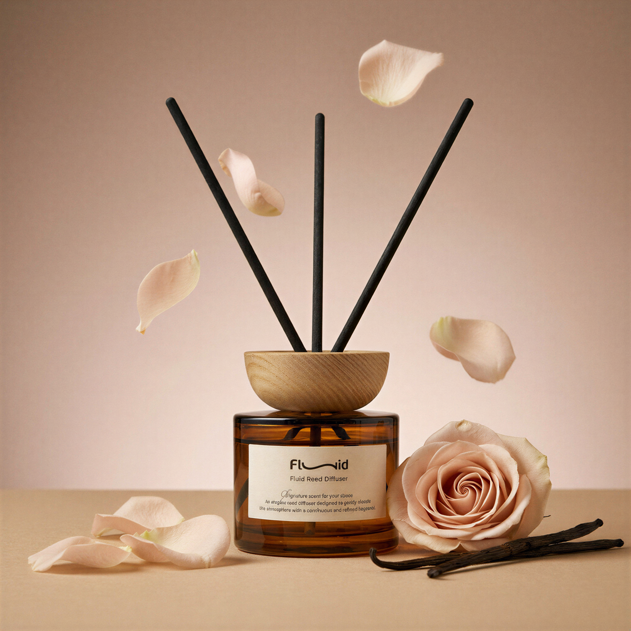 Vanilla Rose Reed Diffuser – 125 ml